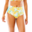 Carve Designs Sabelle Reversible Bottom, Womens, Julep / Gold Palms with Julep, XS, BBSB86-349-XS