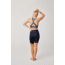 Carve Designs Sanitas Compression Top - Womens, Black Ginkgo, Extra Small, BTCC60-011-XS