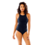 Carve Designs Sanitas One Piece Swimsuit, Womens, Black with Dash, SM, BFNS75-007-SM
