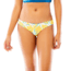 Carve Designs Sanitas Reversible Bottom, Playa Stripe / Gold Palms, SM, BBRV27-407-SM