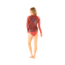 Carve Designs Sunset Rashguard - Womens, Merlot Sol, Extra Small, RGSU14-643-XS