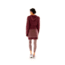 Carve Designs Williamette Hooded Cardigan - Womens, Merlot Mariner, Extra Small, SWWT18-639-XS