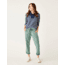 Carve Designs Zoe Twill Pant - Womens, Forest, Small, PTCG10-326-SM