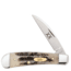 Case Sway Back Folding Knife, 3.188in, TBV61117 SS, Wharncliffe Blade, Vintage Bone, 25961