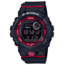 Casio G-Shock Digital Watch - Mens, Black/Red, GBD800-1