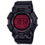 Casio G-Shock Mens Digital Movement Watch, 52 mm Case Diameter, Resin, Black w/Red Dial, Bio-based Resin, GD-010BBR-1CR