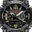 Casio G-Shock Mudmaster Triple-Sensor Solar Watch - Mens, Black, GWG-B1000-1ACR