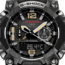 Casio G-Shock Mudmaster Triple-Sensor Solar Watch - Mens, Black, GWG-B1000-1ACR