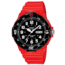 Casio Outdoor Analog Sports Watch, Red MRW200HC-4BV