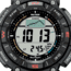 Casio Outdoor Casio Pro Trek Solar Watch Triple Sensor Watching Featuring an Altimeter, Barometer, Digital Compass, Thermometer and 100M WR - Mens, Black, One Size, PRG340-1