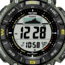 Casio Outdoor Casio Pro Trek Solar Watch Triple Sensor Watching Featuring an Altimeter, Barometer, Digital Compass, Thermometer and 100M WR - Mens, Green, One Size, PRG340-3