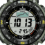 Casio Outdoor Casio Pro Trek Solar Watch Triple Sensor Watching Featuring an Altimeter, Barometer, Digital Compass, Thermometer and 100M WR - Mens, Green, One Size, PRG340-3