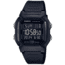 Casio Outdoor Classic Digital Watch w/Dial, Dual Time and 5 Alarms - Mens, Black, One Size, W800H-1BV