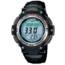 Casio Outdoor TWIN SENSOR-COMPASS/THERM-200M Water Resistant, Black/Green SGW100B-3V