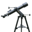 Cassini Day/Nite 720mm X 80mm Astro-Terrestrial Refractor Telescope, Charcoal C-72080TR