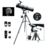 Cassini EQ1 Reflector Telescope, Black, 1100x102mm, C-1100102EQ1