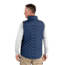 CAT Lightweight Insulated Vest - Mens, Detroit Blue-Hi Vis Yellow, XL, 1320055-12895-XL