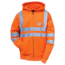 Caterpillar Hi Vis Full Zip Lined Sweatshirt, Hi-Vis Orange, Medium 1910804-607-M