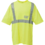Caterpillar Hi-Vis T-Shirt, Hi-Vis Yellow, 2XL Tall 1510232-407-2XLT
