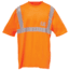 Caterpillar Hi-Vis T-Shirt, Hi-Vis Orange, 2XL Tall 1510232-607-2XLT