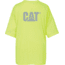 Caterpillar Hi-Vis Trademark Pocket T-Shirt, Hi-Vis Yellow, Small 1510499-407-S