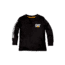 Caterpillar Kids Trademark Banner Long Sleeve T-Shirt, Black, 2T, 1510522-016-2T