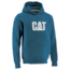 Caterpillar Trademark Hooded Sweatshirt - Men's, Memphis Blue, Extra Large, W10646-10960-XL