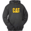 Caterpillar Trademark Hooded Sweatshirt, Black, Medium W10646-016-M