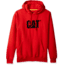 Caterpillar Trademark Hooded Sweatshirt, Red Tide, XL W10646-11078-XL