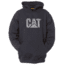 Caterpillar Trademark Hooded Sweatshirt, Navy, Medium W10646-382-M