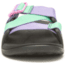 Chaco Chillos Slide - Womens, PurpleGreen, 10, JCH109582-M-10