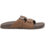 Chaco Lowdown Leather Slide - Mens, Otter, 8, JCH108659-M-8