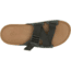 Chaco Lowdown Leather Slide - Womens, Black, 8, JCH109412-M-8
