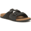Chaco Lowdown Leather Slide - Womens, Black, 8, JCH109412-M-8