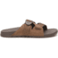 Chaco Lowdown Leather Slide - Womens, Otter, 6, JCH109380-M-6