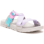 Chaco Lowdown Slide - Womens, PurpleRoseAqua, 5, JCH109368-M-5