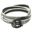 Chaco Wrist Wrap Bracelet-Arrows Gray-One Size