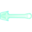 Challenge Plastics Fish Scaler, Blue, 50180