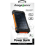 Chargeworx Solar Powered Power Bank, 10000mAh, Black, CHA-CX6560BK