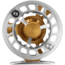 Cheeky Fishing Limitless 325 Fly Reel, Orange/Silver, 2-4 wt, 3.25 in diameter, C-LIM-325-ROS