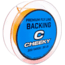 Cheeky Fishing Premium Fly Line Backing, 30 lb, Orange, C-BAC-30O-300