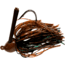 Chompers Flipping Brush Jigs 3/8 oz - 2 Pack, Brown/Green Flash/ Davenport Special, FFSBJ38-207