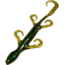 Chompers Lizard Creature Bait, 1, 6in, Root Beer Green, L6S9-10