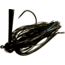 Chompers Skirted Football Jig 3/8 oz - 2 Pack, Black Purple Flash, SFB38-201