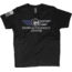 Christensen Arms Flag Blue Line T-Shirt - Men's, 2XL, Black, 720-00043-04
