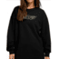 Christensen Arms Ram Skull Crew Sweatshirt - Womens, Black, L, 730-CA122-80-01-000-04