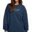Christensen Arms Ram Skull Crew Sweatshirt - Womens, Classic Navy, 2X, 730-CA122-80-01-400-06
