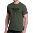 Christensen Arms Ram Skull Wordmark SS Tee - Mens, Dark Olive, XL, 730-CA075-40-00-201-05