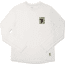 Chrome Industries Cheyenne Sawyer Long Sleeve Tee Mens Fit B827AF96, White, SM, AP-502-WT-NA-SM