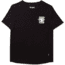 Chrome Industries Cheyenne Sawyer Short Sleeve Tee Mens Fit 5B5E4265, Black, MD, AP-501-BK-NA-MD